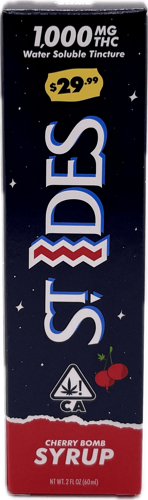 Photograph of product: St Ides Syrup 1000mg Cherry Bomb $30