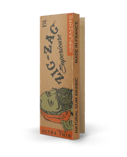 Photograph of product: Zig Zag | Unbleached | 1.25" | Rolling Papers
