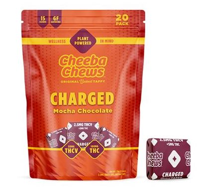 Photograph of Product: 2:1 Mocha Chocolate THCV Taffy | 100mg