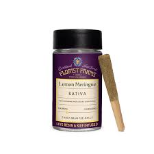 Photograph of product: Florist Farms | Lemon Meringue | 1/2 Gram Joints | 2pk