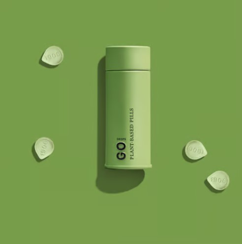 Photograph of product: 100mg/20pc - Go Drops Tin