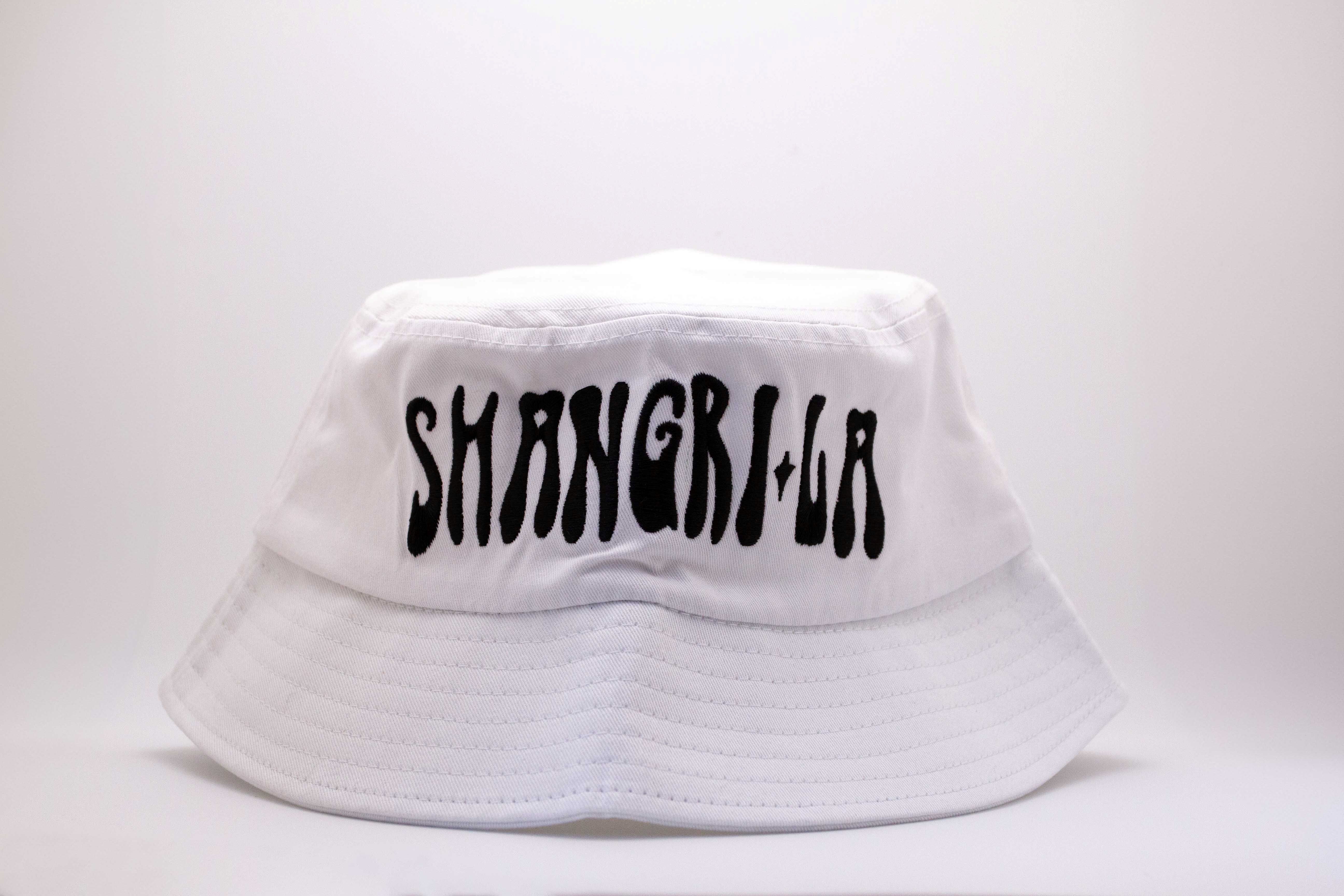 Photograph of product: Shangri-La - White Bucket Hat