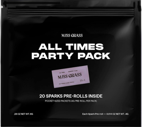 Photograph of product: 20 PACK - All Times 0.4g Preroll Party Pack (8g)