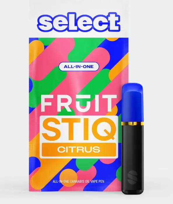 Photograph of product: Select Fruit Stiq | 1g Disposable Vape AIO | Key Lime Tide