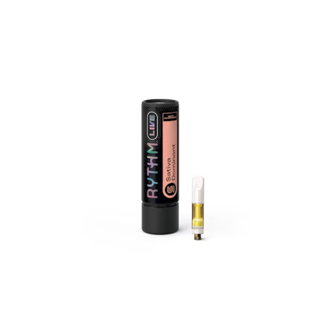 Photograph of product: Rythm | Cartridge | Oui'd | Rezziano | Live Resin