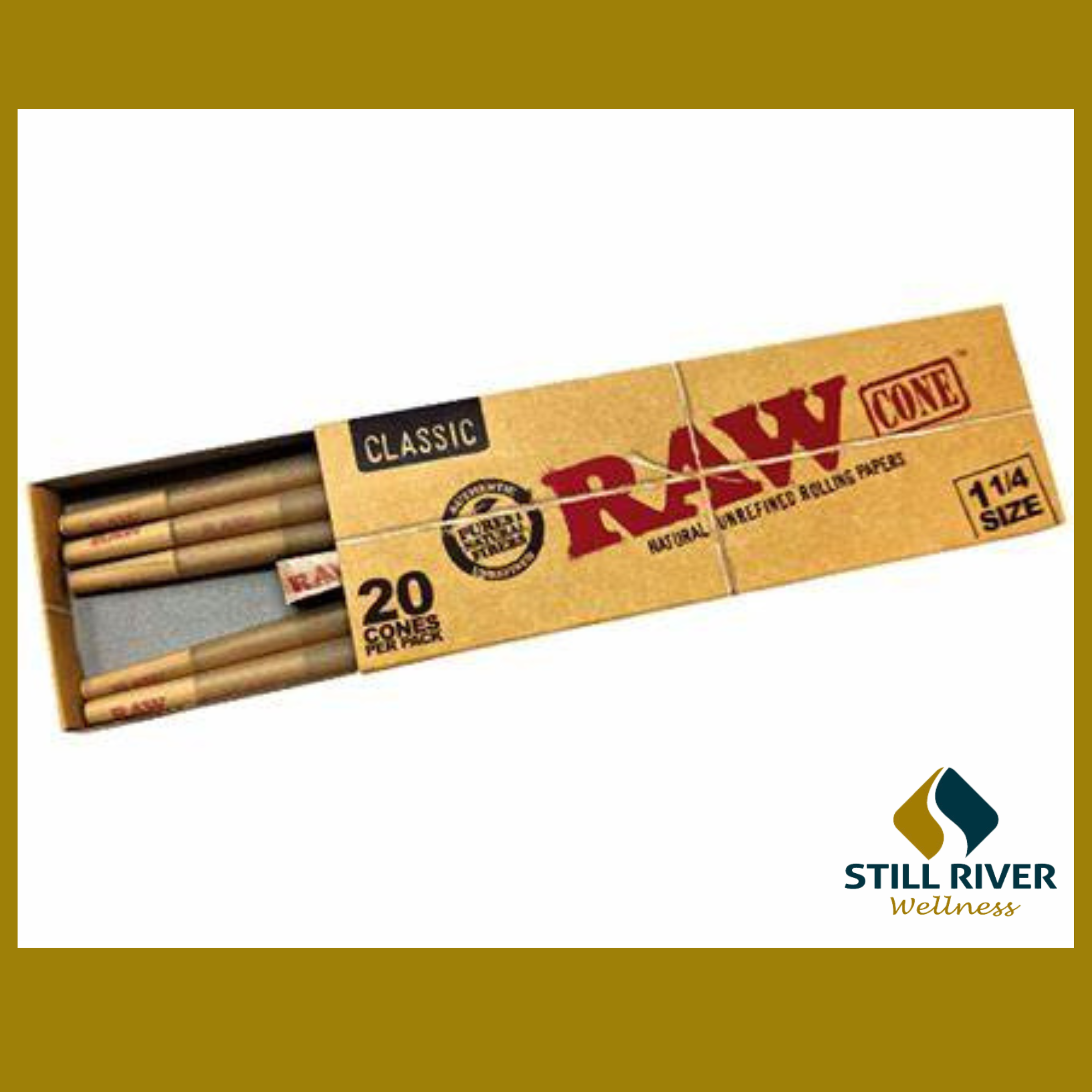 Photograph of product: Classic Cones - 1 1/4 20pk (A3)