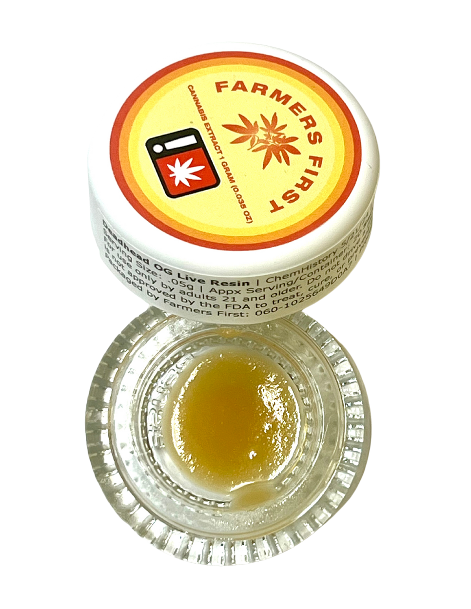 Photograph of product: Farmers First - Deadhead OG - Live Resin