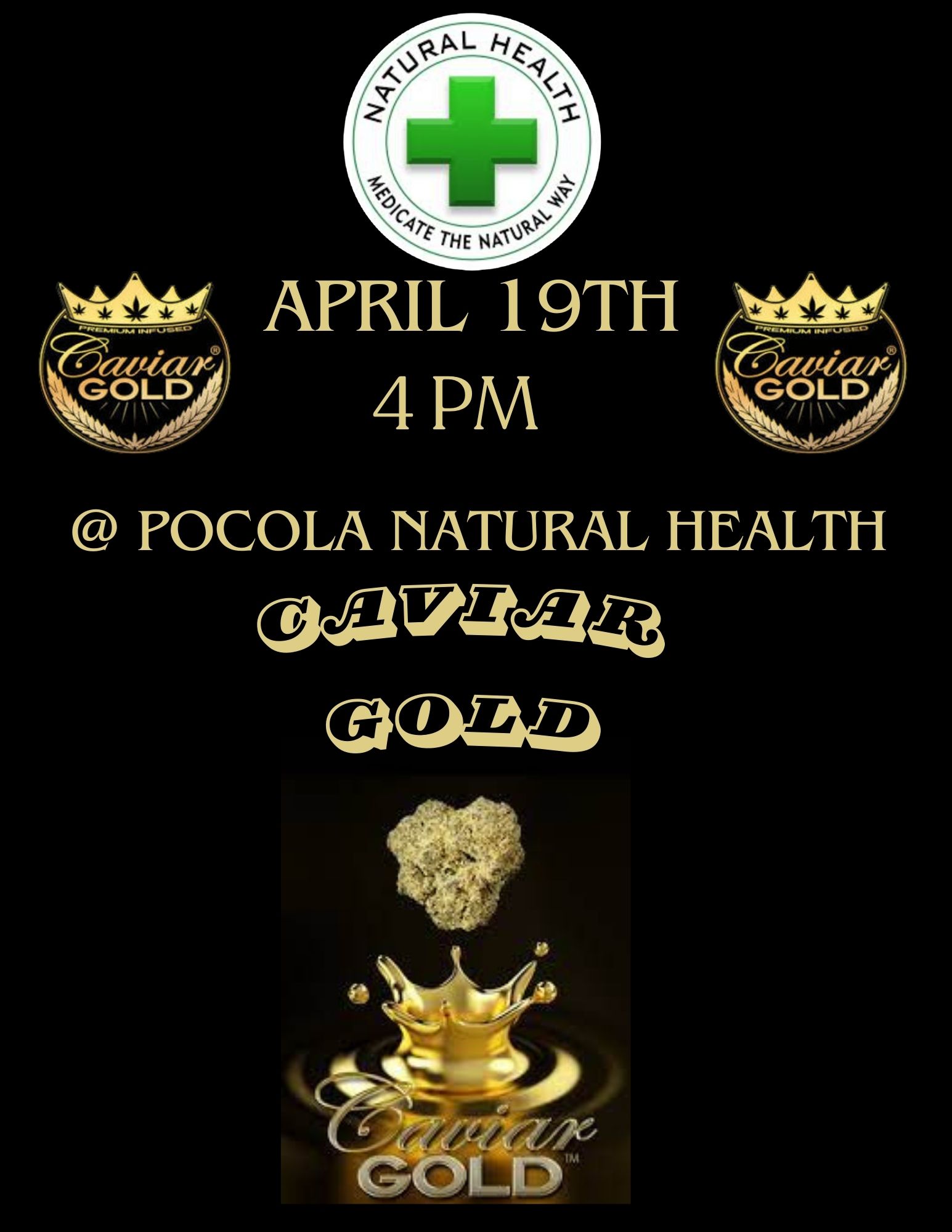 Photograph of Product: Caviar Gold - Infused Pre Roll 5 Pack - Blue Glue Baby Cavi