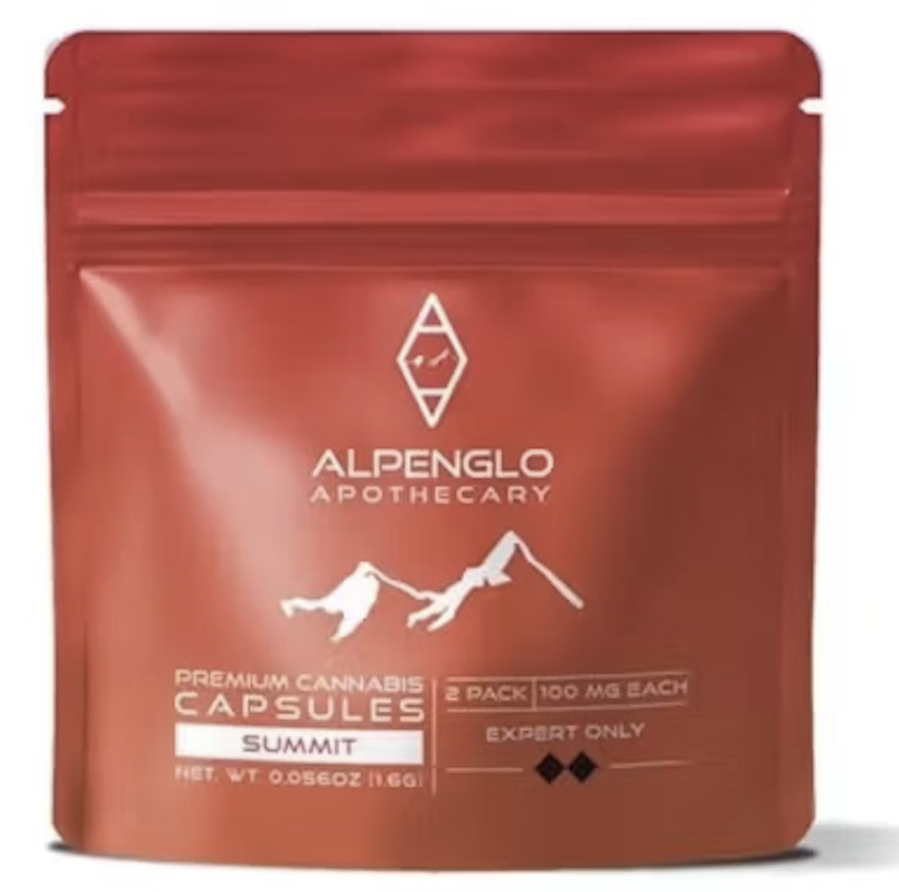 Photograph of product: Alpenglo | Summit (2 Pack) - 100MG CAPSULES
