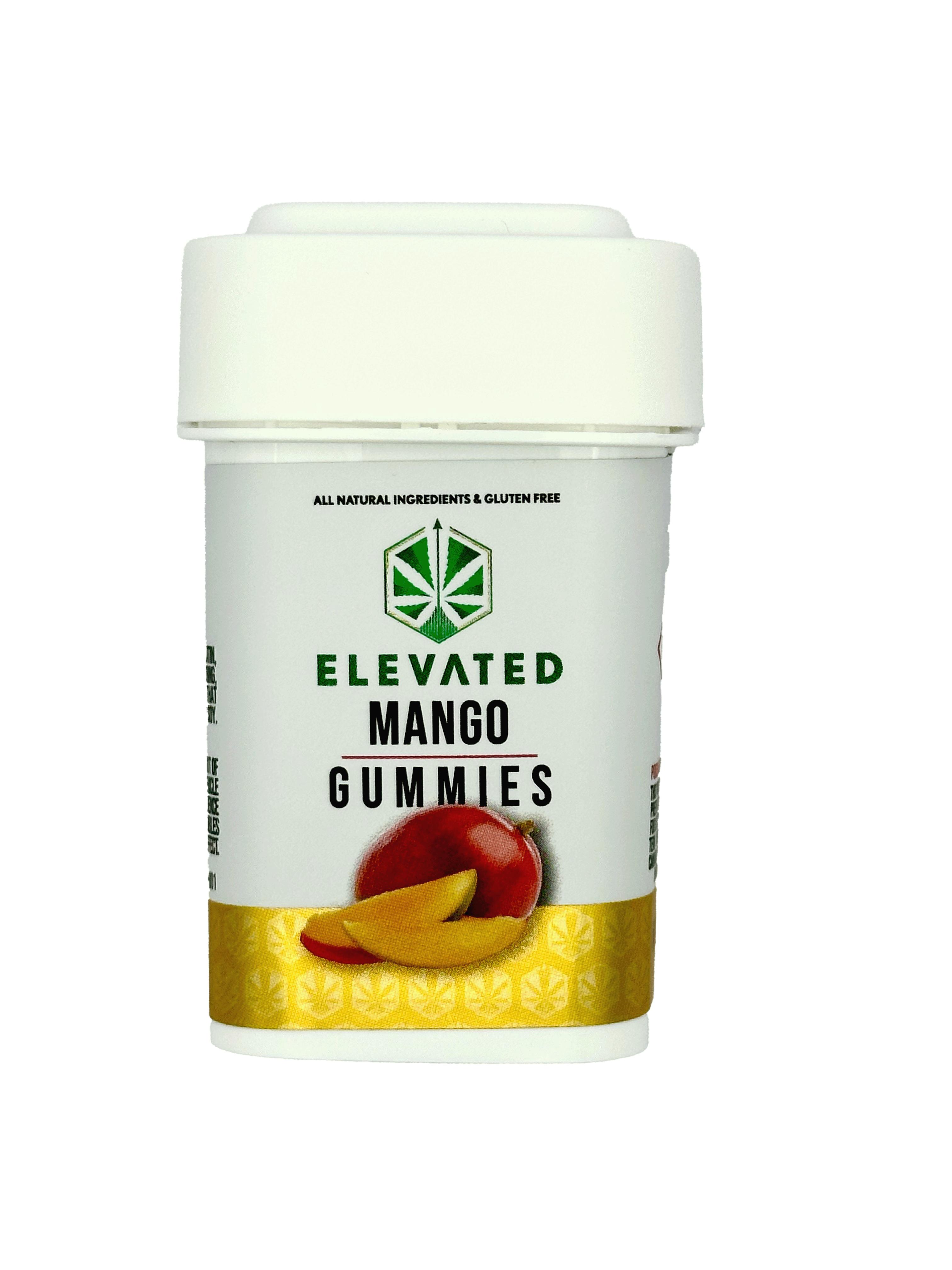 Photograph of product: Elevated - Gummies - 100mg - Mango (I)