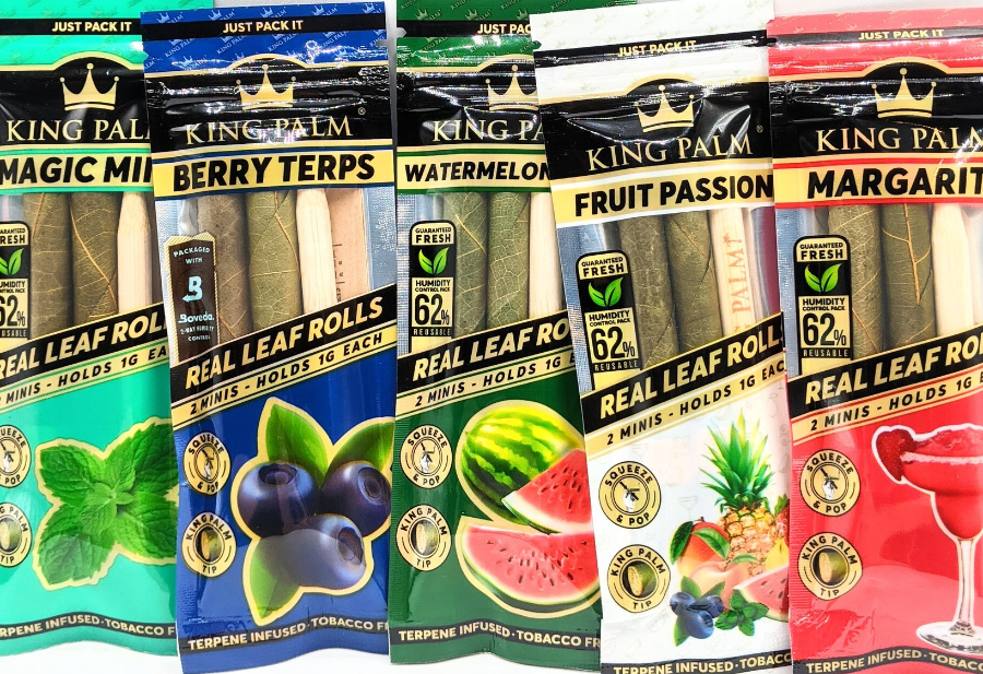 Photograph of product: King Palm 2pk Mini Assorted Flavor Cones