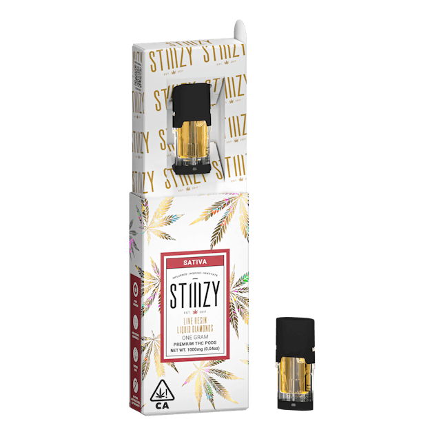 Photograph of product: 1G Green Crack Live Resin Liquid Diamonds Pod - 
