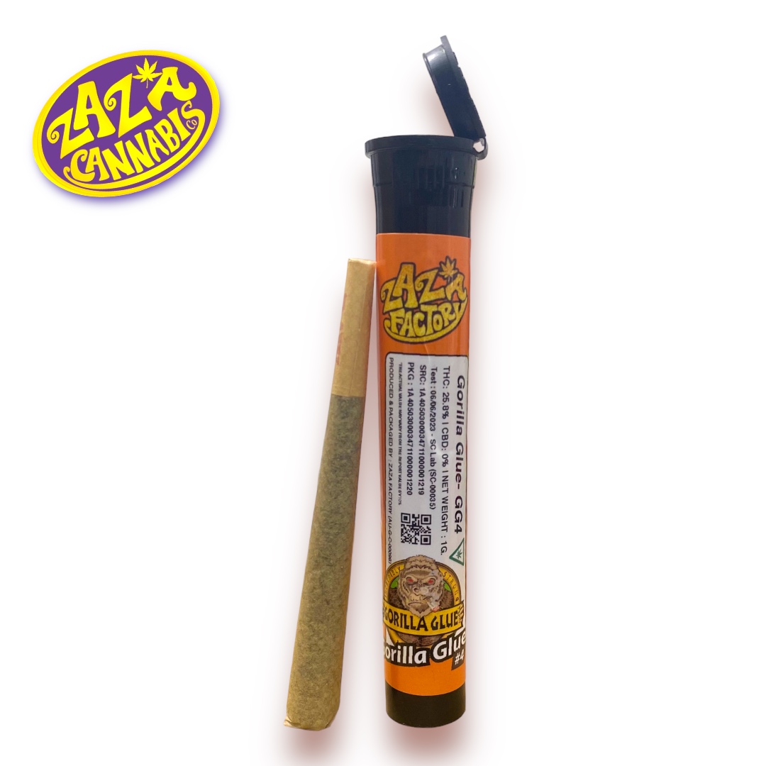 Photograph of product: ZAZA FACTORY - GG4 Preroll