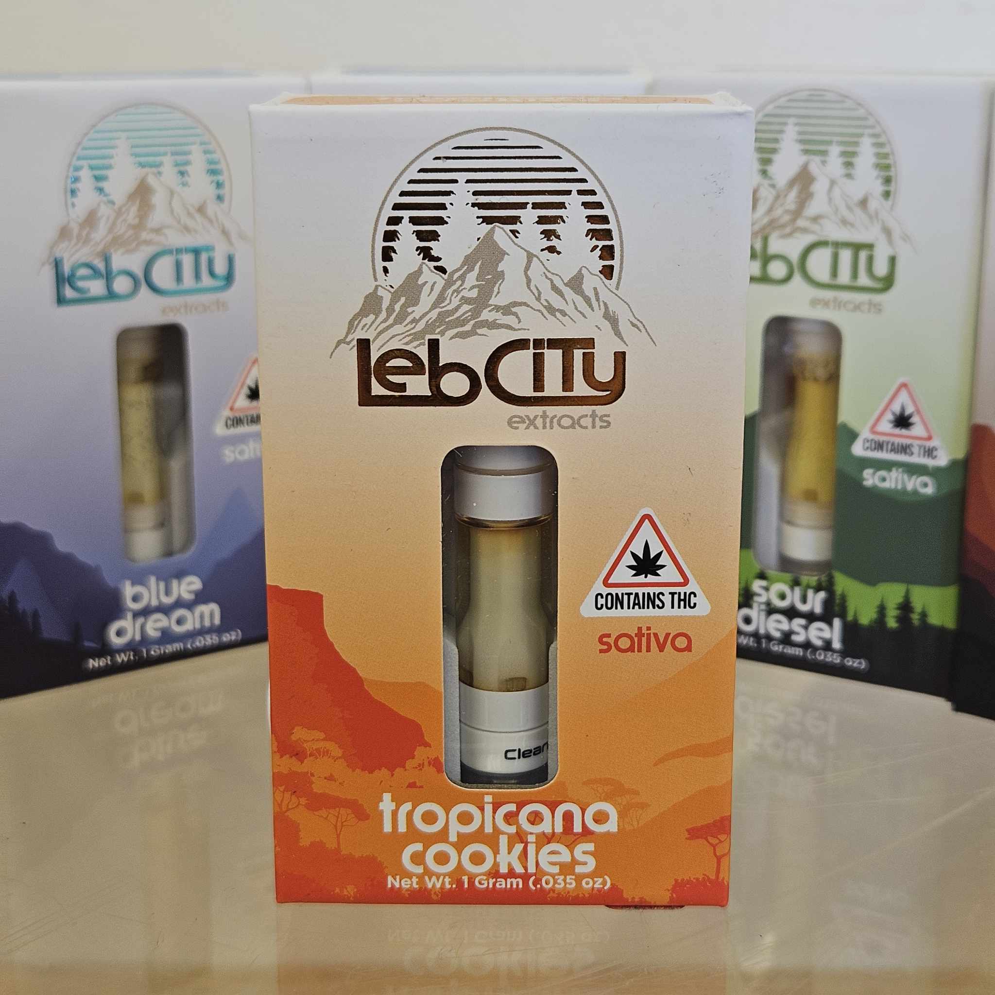Photograph of product: Tropicana Cookies - Distillate Cart - LebCity (AU)