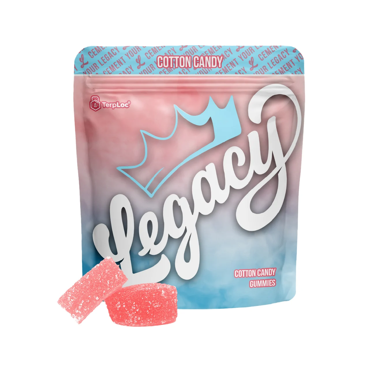 Photograph of product: Cotton Candy - 100mg - 10pk