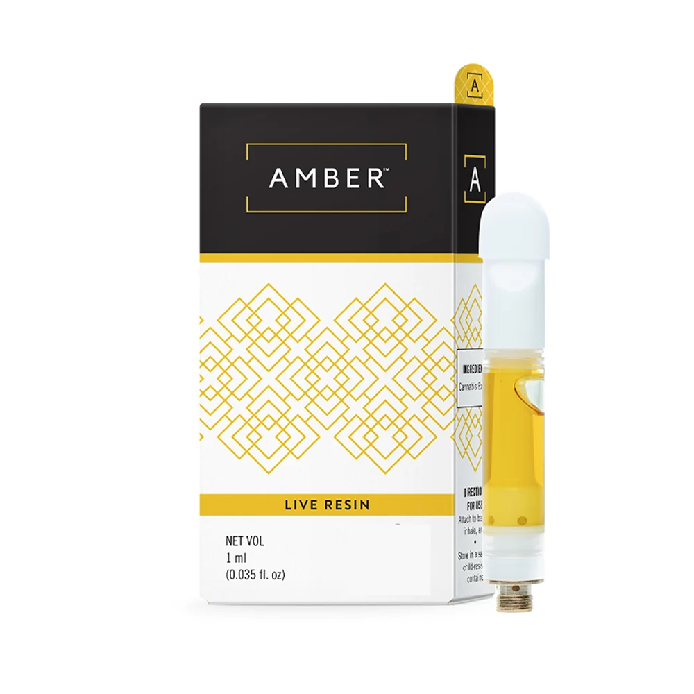 Photograph of product: Amber | Peking Duck Live Resin Cartridge | .5g