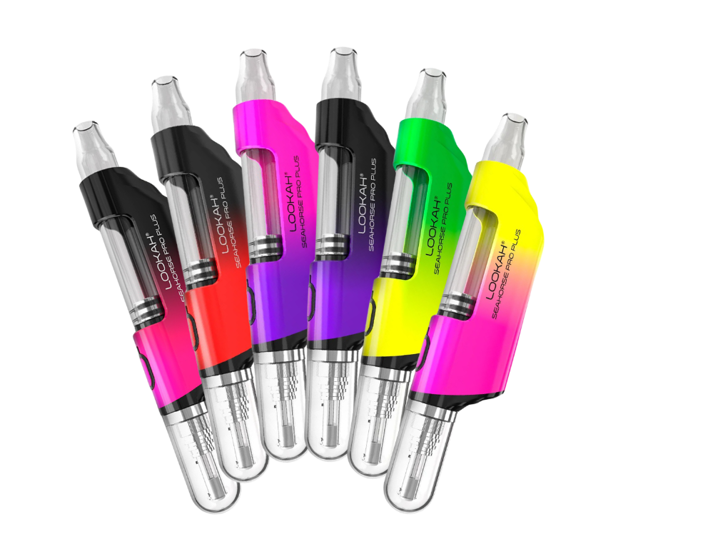 Photograph of product: Lookah Seahorse Pro Plus Electric Dab Pen Ombre Addition