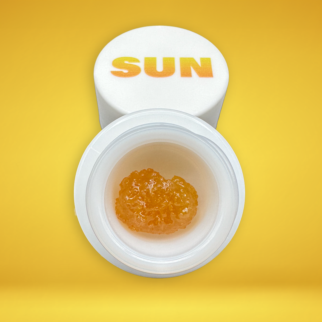 Photograph of product: Sun | Live Resin Sugar | Thug Roze | 1g