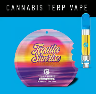 Photograph of product: Tequila Sunrise Cartridge 1g