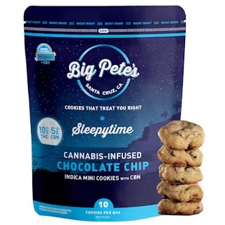 Photograph of product: CBN CHOCOLATE CHIP Oui'd COOKIES 10 PACK 100MG