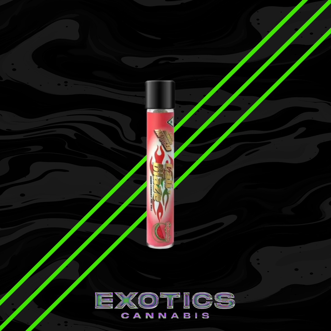 Photograph of product: Cali-Blaze - Watermelon Infused Pre-roll (3/$15)