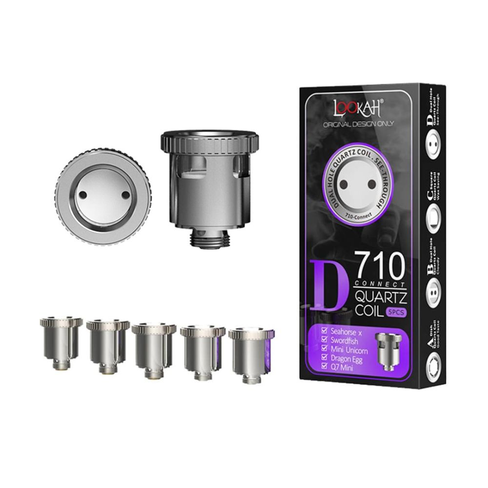 Photograph of product: LOOKAH parts:  Coils, Tanks & Tips