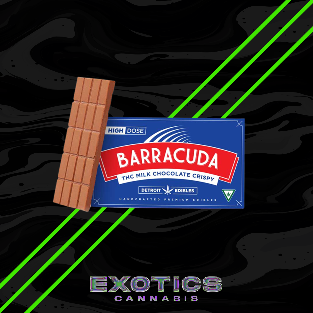 Photograph of product: Barracuda Bar - Crispy Milk Chocolate Bar 200mg (2/$20)