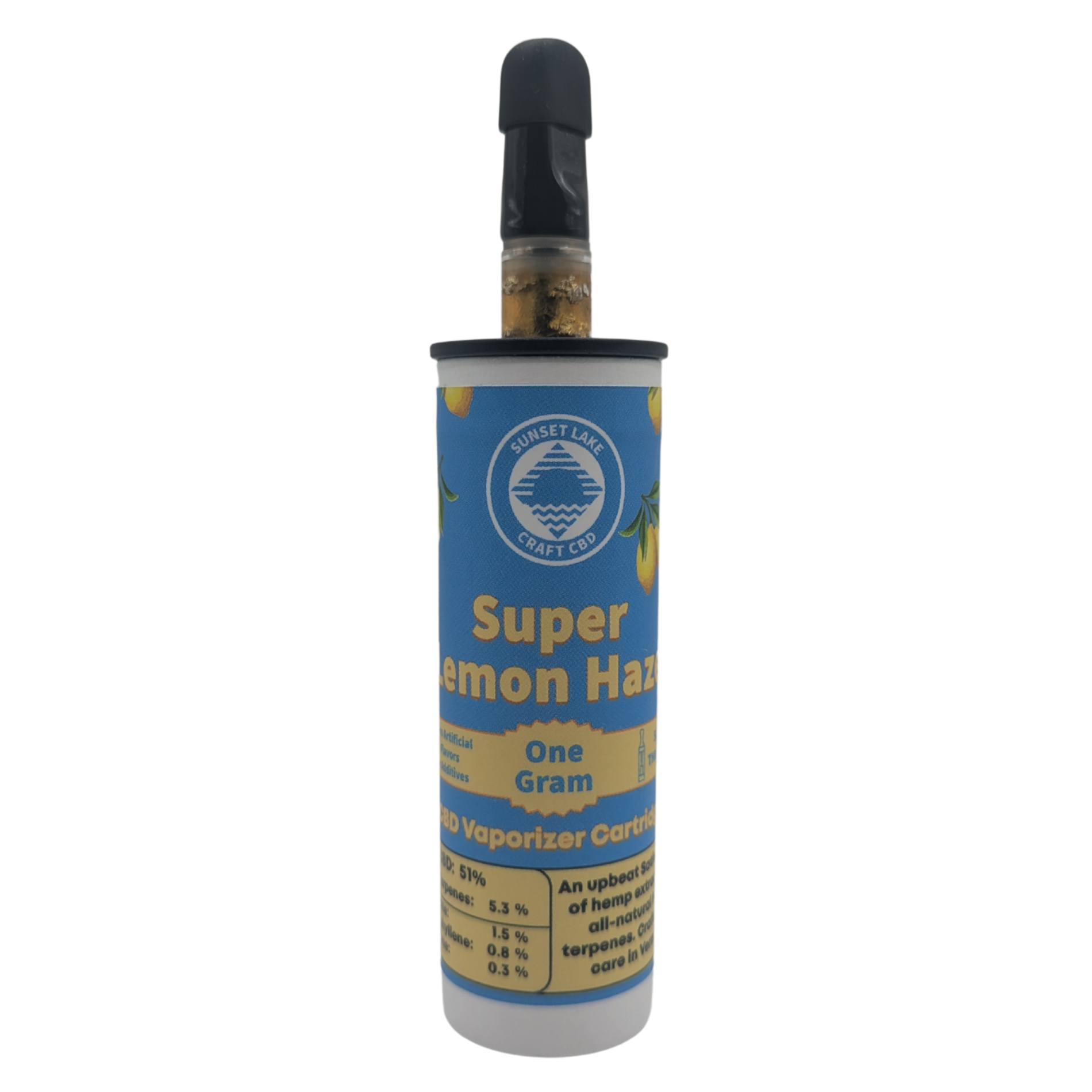 Photograph of Product: Super Lemon Haze | 1g CBD Cartridge |