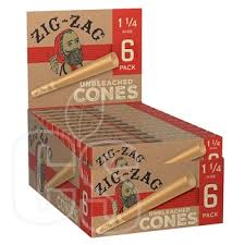 Photograph of product: Zig Zag 6pk Cones