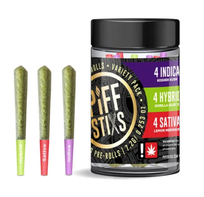 Photograph of product: Pre-roll Pack | Lemon Pie / Supreme Lee Hi / White Runtz | 12 x 0.5g