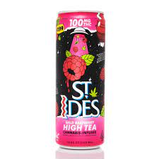 Photograph of product: St. Ides Infused Drink Wild Raspberry 100mg