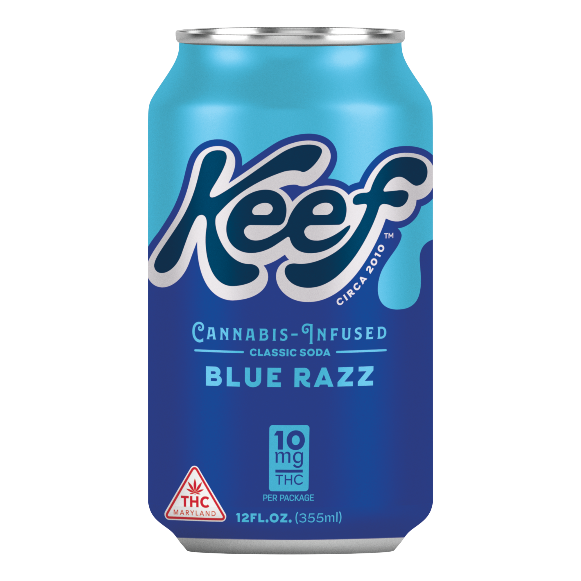 Photograph of product: Blue Razz Liquid Edible 10mg