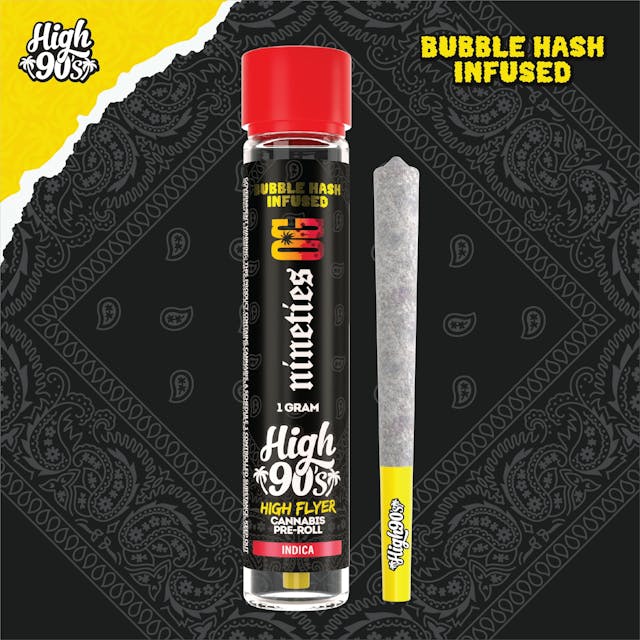 Photograph of product: Nineties OG 1g High Flyer Bubble au chocolat Infused Pre-Roll - 