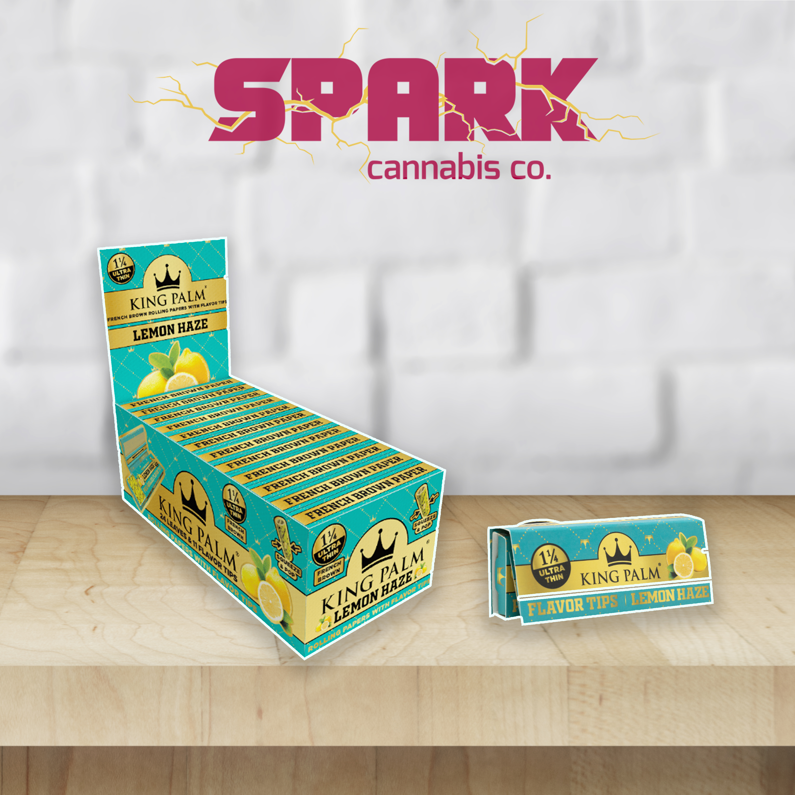 Photograph of product: King Palm Tips - Lemon Haze