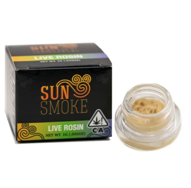 Photograph of product: Banana OG Live Rosin 1g - 