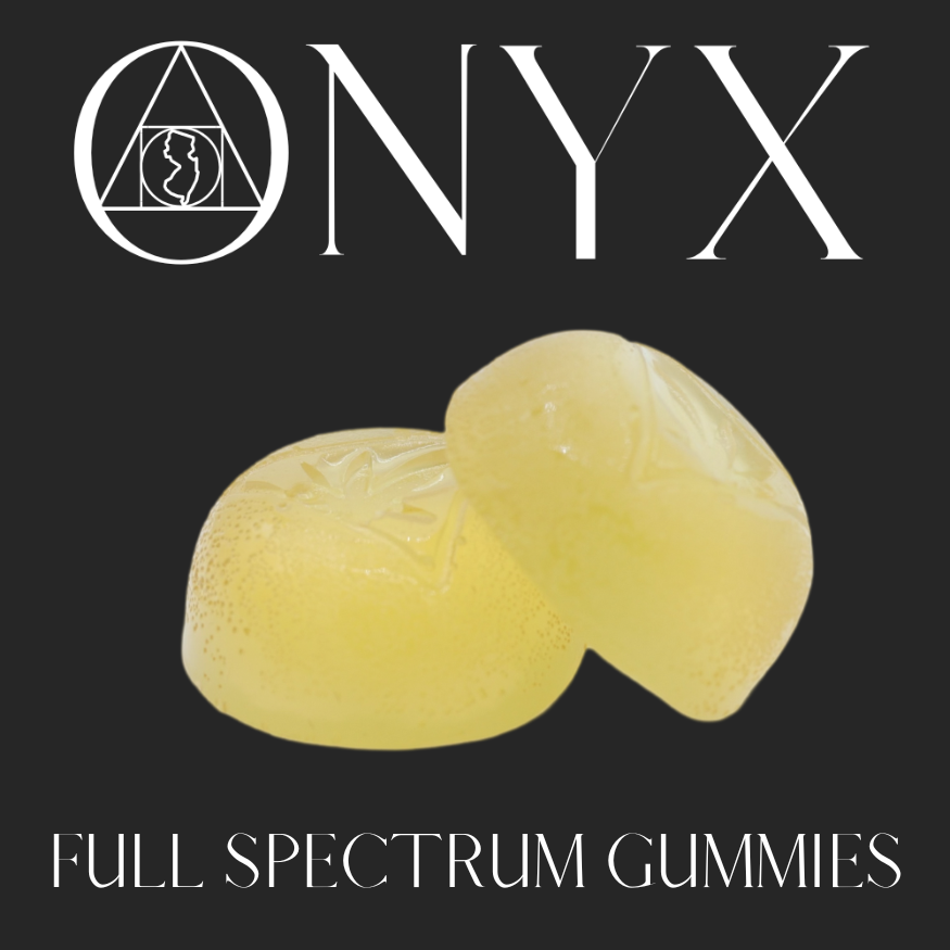 Photograph of product: Onyx - Pineapple Full Spectrum Gummies - 10 pack