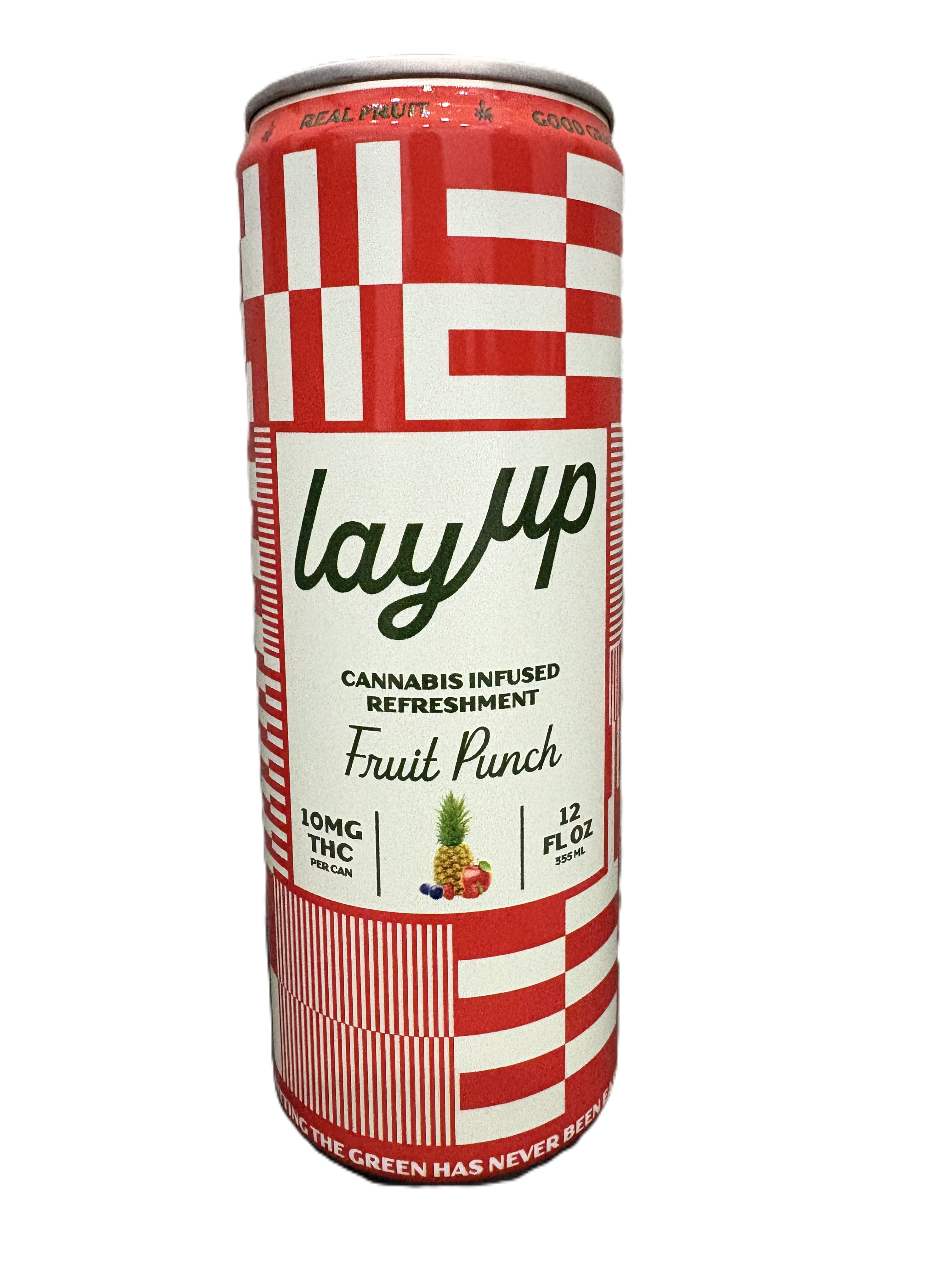 Photograph of product: Layup | Fruit Punch | 10mg TH-oui Infused Beverage