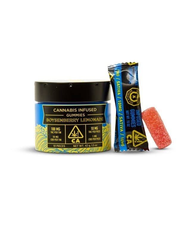 Photograph of product: Live Resin Boysenberry Lemonade Gummies