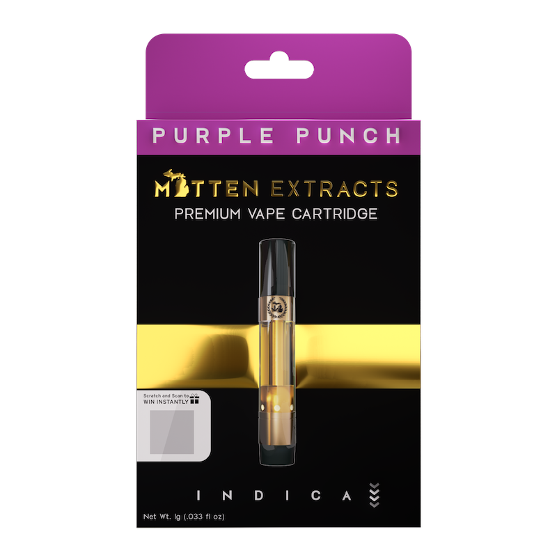 Photograph of product: Purple Punch - CCELL Cartridge - 1g