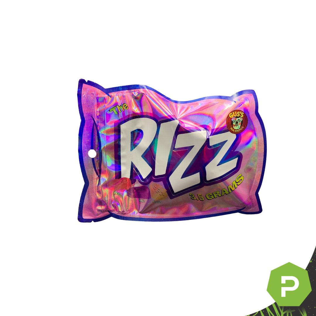 Photograph of product: Gus's Real Exotics Prepackaged Flower | The Rizz - 3.5g