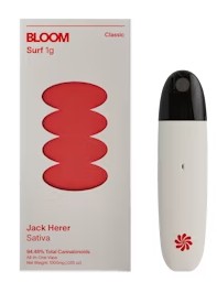 Photograph of product: Bloom Classic Jack Herer Disposable 1g