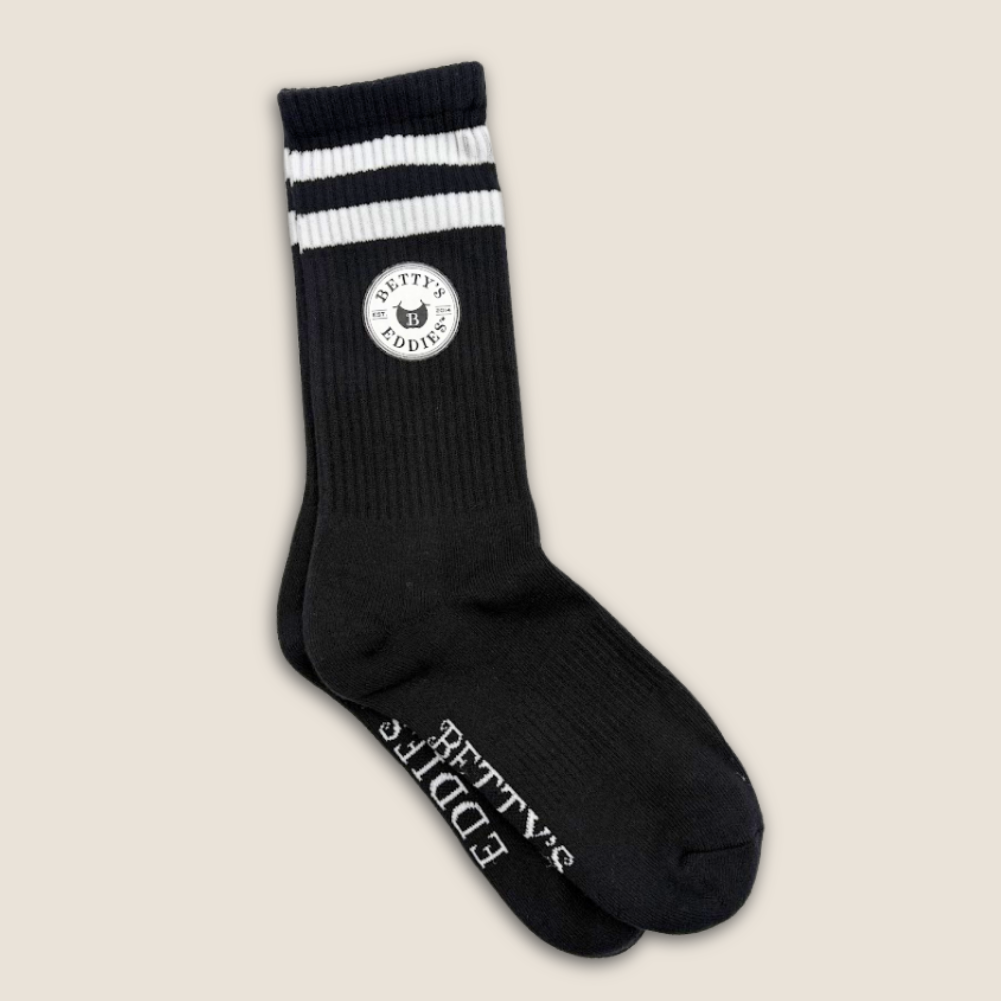 Photograph of product: Betty's Striped Crew Socks