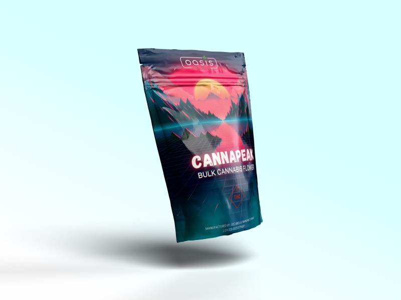Photograph of product: CannaPeak - Super Lemon OG (28 Gram) (Hybrid) Pre-Pack - 28g