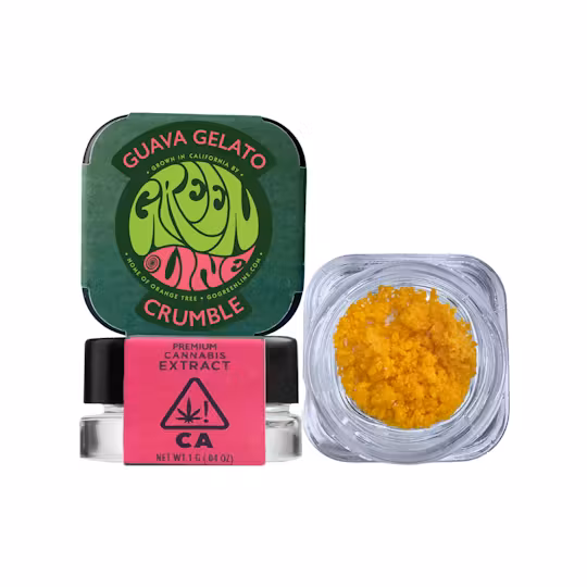 Photograph of product: Greenline | Guava Gelato | Crumble
