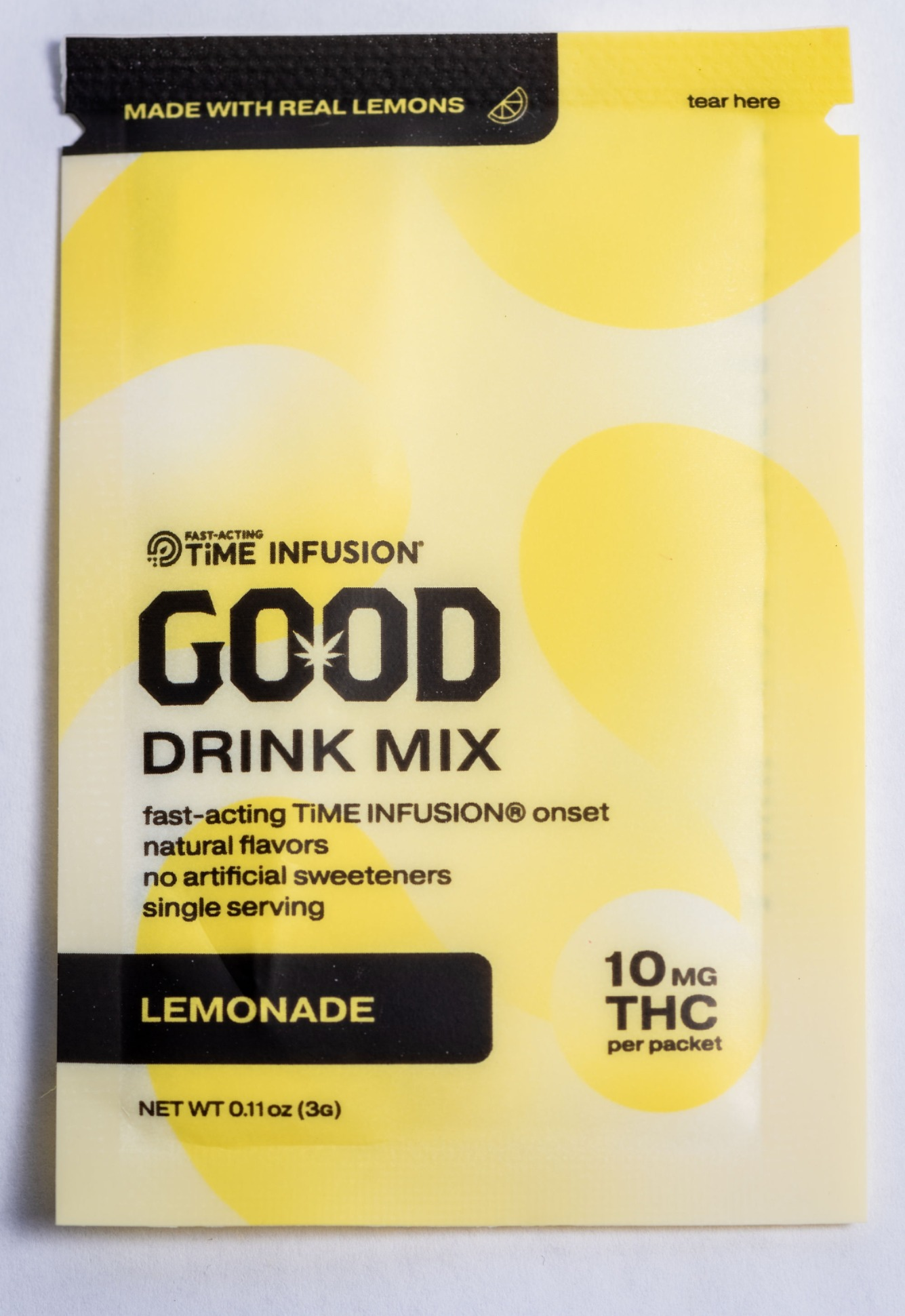 Photograph of product: GOOD Drink Mix Lemonade 1 serving
