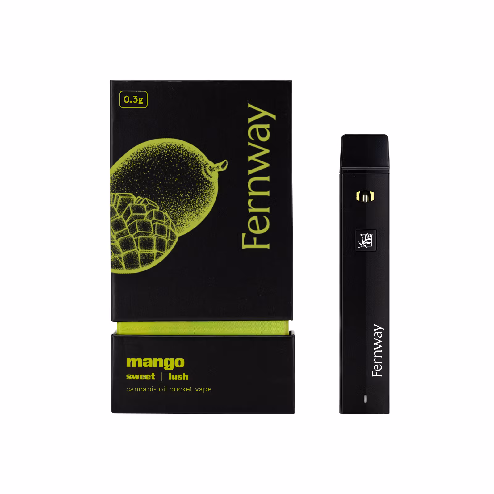 Photograph of product: Fernway Mango Traveler Vape Cart