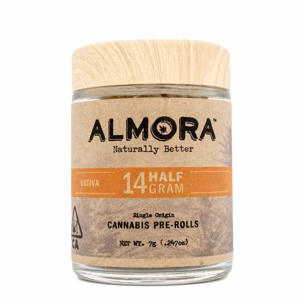 Photograph of product: Almora: Grapes and Cream 14pk Prerolls