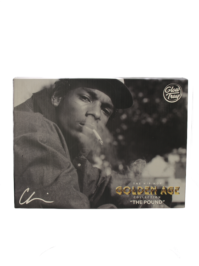 Photograph of product: Glow Tray "The Hip Hop Golden Age" Collection - The Pound