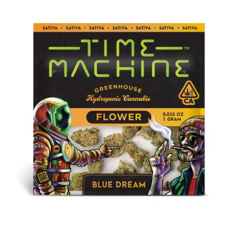 Photograph of product: Blue Dream [S] Flower | Time Machine - 1g