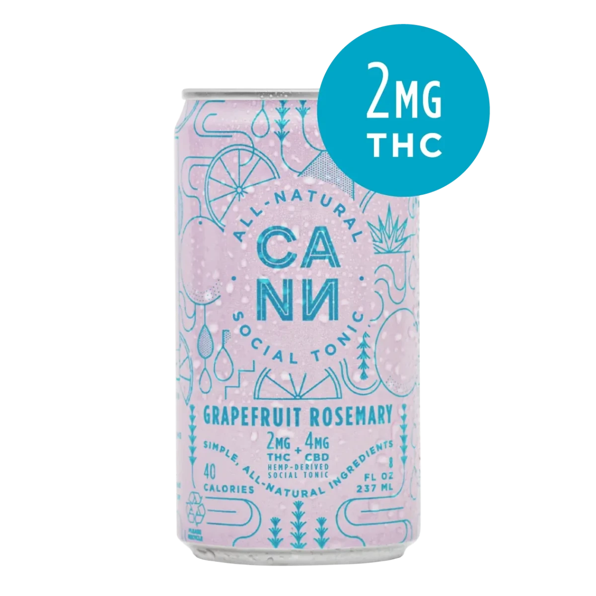 Photograph of product: Cann Drinks - GRAPEFRUIT ROSEMARY